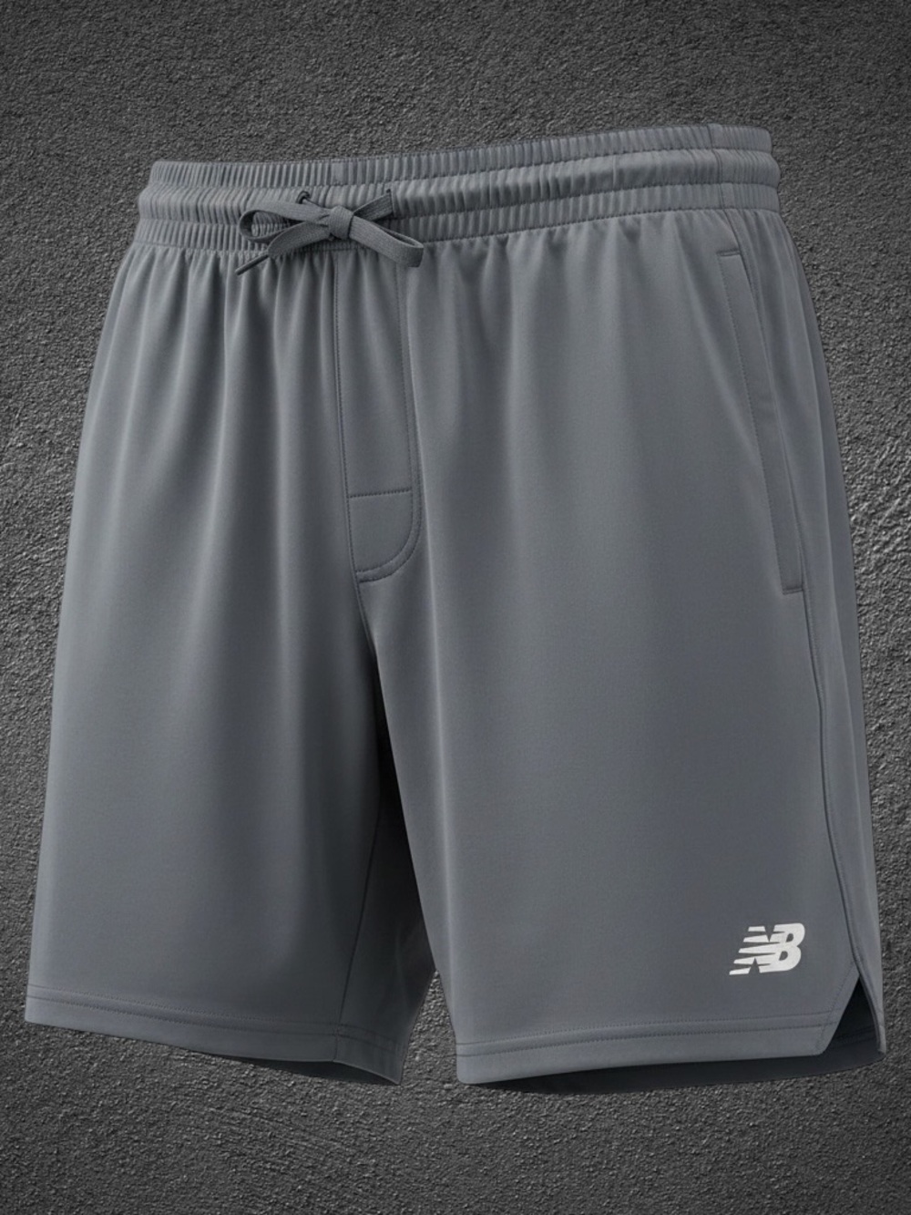 “NWT” New Balance Men’s (Gun Metal) Activate Tech Shorts -  Size XL (TMMS763)